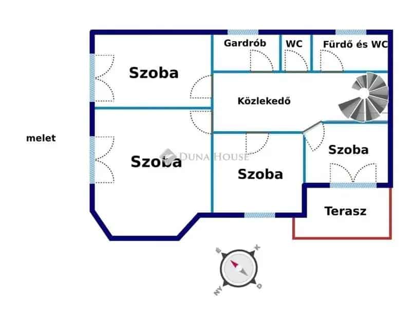 Budapest XVII 6 szobas ikerhaz fel uj felujitva Rakos patak kozel
