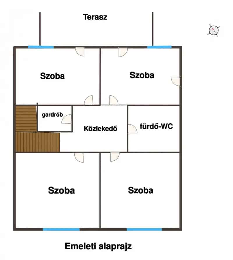 Pátyon 799 m2-es telken családi ház eladó kulcsrakész állapotban
