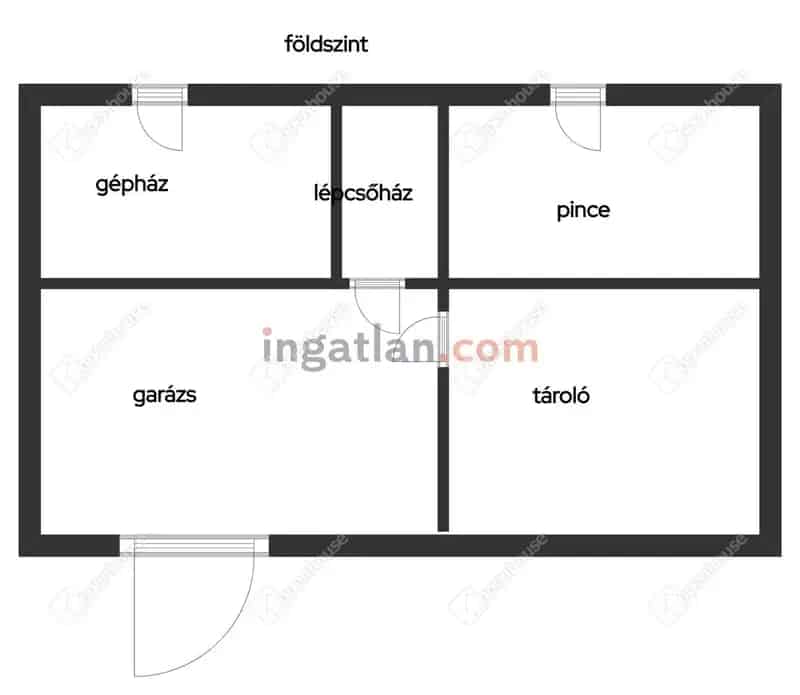 Ácsi családi ház eladó 125 nm 4 szoba nappalival garázzsal