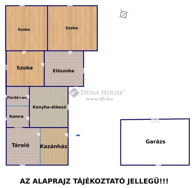 Gyömrői családi ház eladó 3 szobával garázzsal