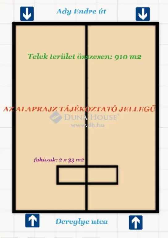 Szentendre telek eladó 910 m2 felújítandó nyaralóval