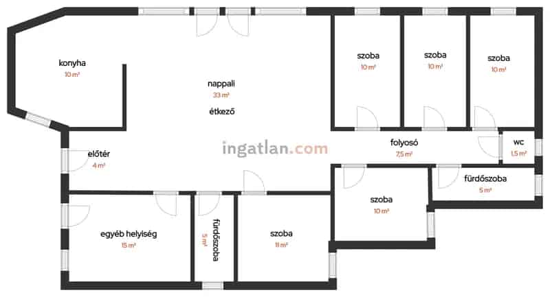 Bátonyterenyei családi ház eladó - 132 m2 - 986 m2 telek