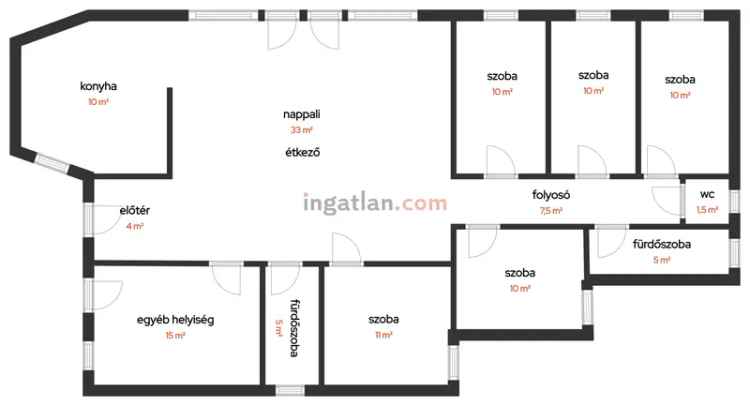 Családi ház eladó Bátonyterenyén Mátra lábánál 132m2-es