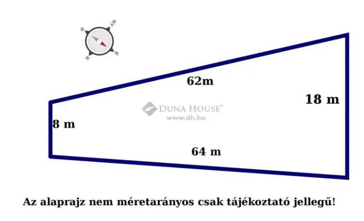 Telek Eladó in Pócsmegyer, Közép-Magyarország