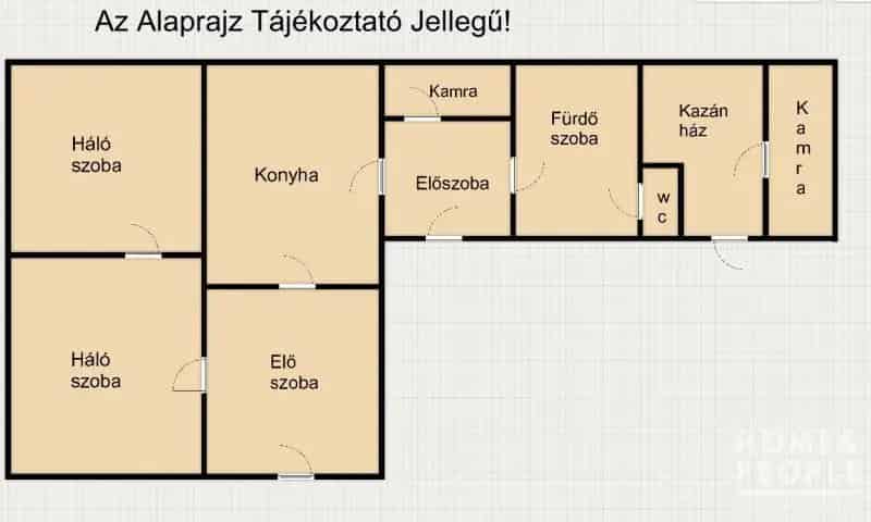 Hódmezővásárhelyi felújítandó családi ház eladó