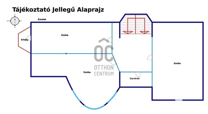 Dabasi családi ház eladó - 4 szoba, 2 szint, 876 nm telek