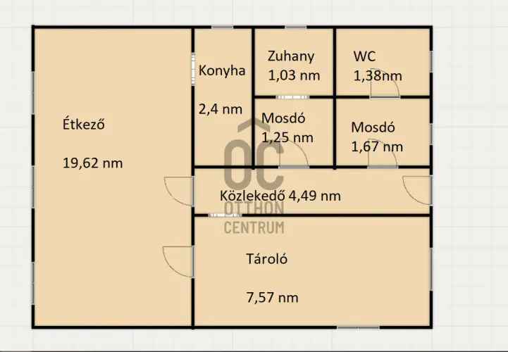 Környei eladó kereskedelmi ingatlan, UZ017907