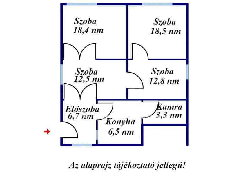 Vácszentlászló 78 nm-es családi ház eladó