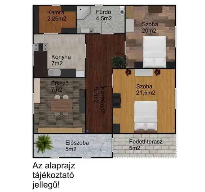 Körösladány 80m2-es családi ház eladó