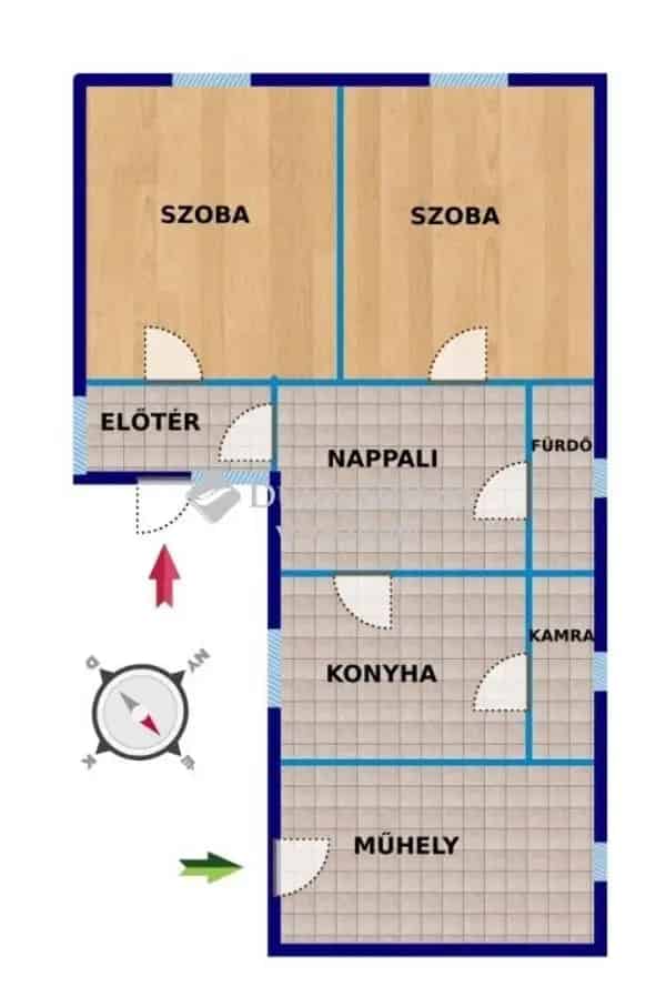 Jákfa gazdálkodásra alkalmas ház eladó