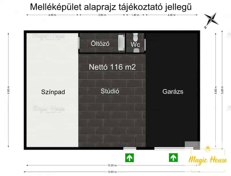 Gyálliget 700m2-es telken 149m2-es 4 szobás családi ház eladó