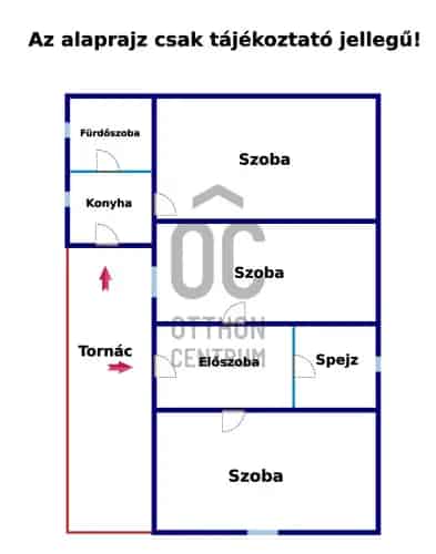 Tápiósági családi ház eladó 770 nm-es telekkel