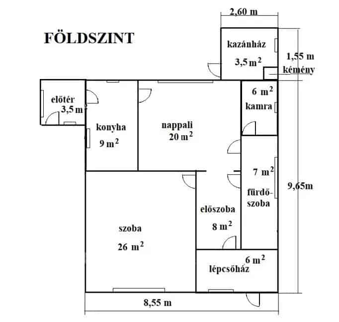 5 szobás családi ház Pécsen - többgenerációs otthon