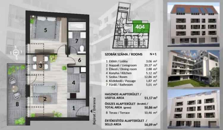 Budapest IV kerület Modern Társasház eladó
