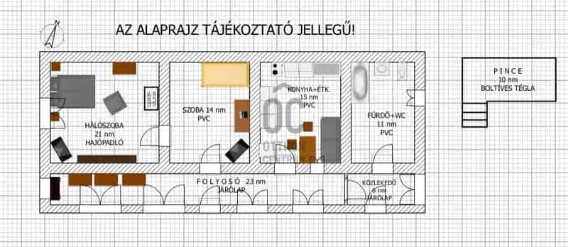 Tiszaszőlősi parasztház eladó - felújítandó