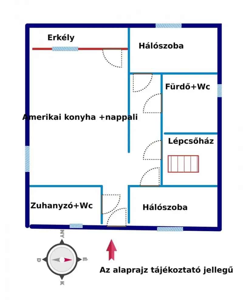 Kajászó családi ház eladó M7-es autópálya közelében