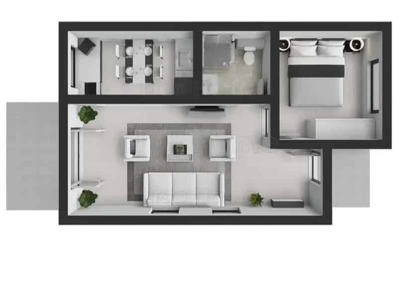 Balatonboglár Családi ház eladó - 52m2 - 155m2 kerttel