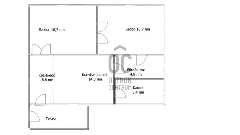 Kisvárda 70 nm-es családi ház eladó