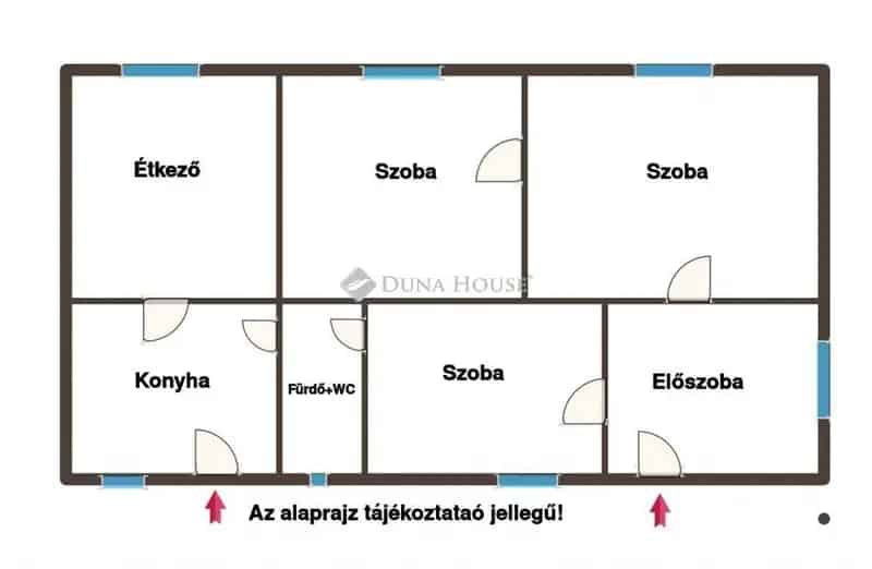 Kelebiai családi ház eladó 91m2 7193m2 telken