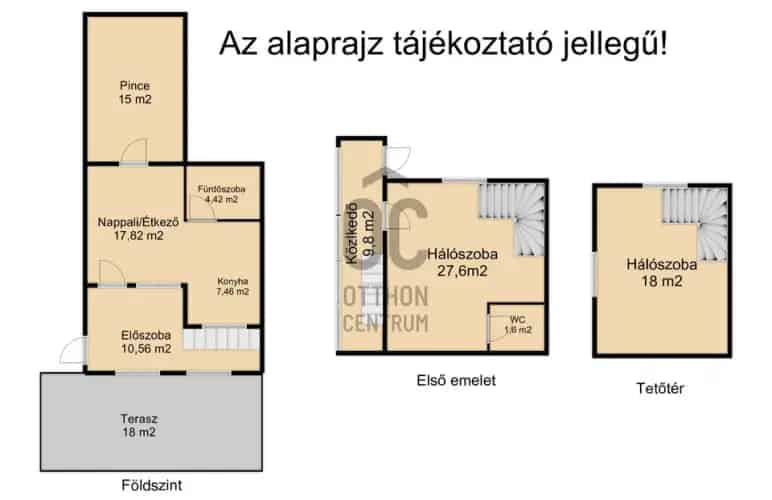 Rácalmás Nyaraló Eladó 80nm 1759nm Telekkel