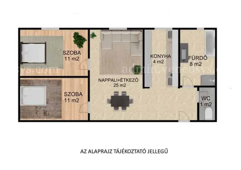 Fiatalos Tetőtéri Lakás Békéscsaba Belvárosában