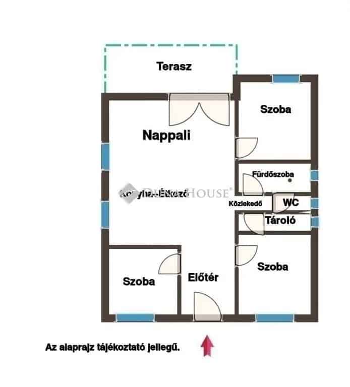 Halásztelki családi ház eladó - 3 szoba, modern, nyugodt környék