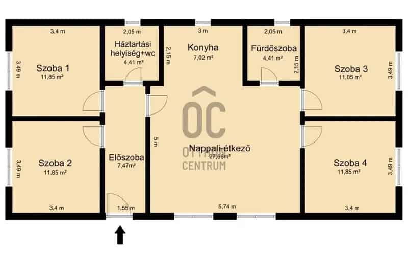 Sóstói családi ház eladó - modern, alacsony rezsi, intelligens házvezérlő