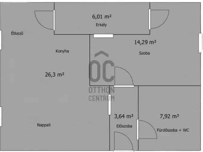Kehidakustány eladó lakás 46nm felújított