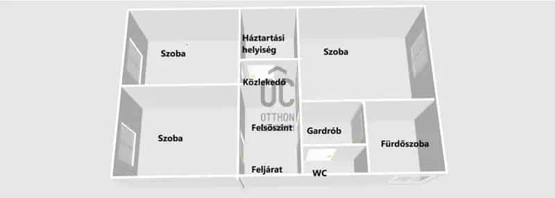 Pápai családi ház eladó Felsővárosban 130nm