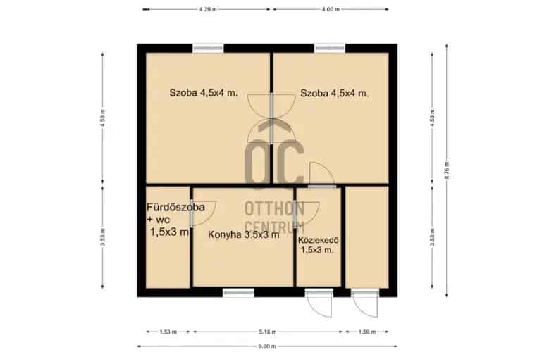 Dunakeszi családi ház eladó 1727 nm-es telken