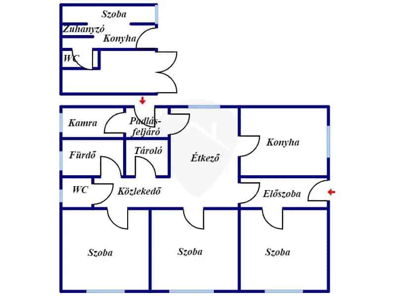 Atkári 86 nm-es összkomfortos családi ház eladó