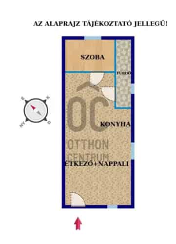 Lepsényi eladó lakás 36nm saját kocsibeállóval