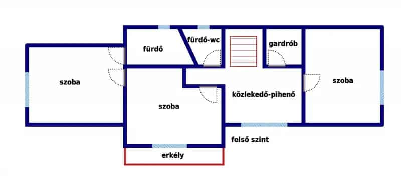 Mecsekoldali XIX szazadi villa elado uszoda szauna garazs