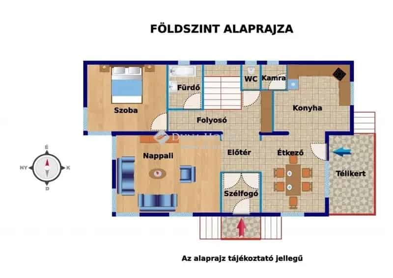 Eladó 5 szobás családi ház Miklósfán két garázzsal