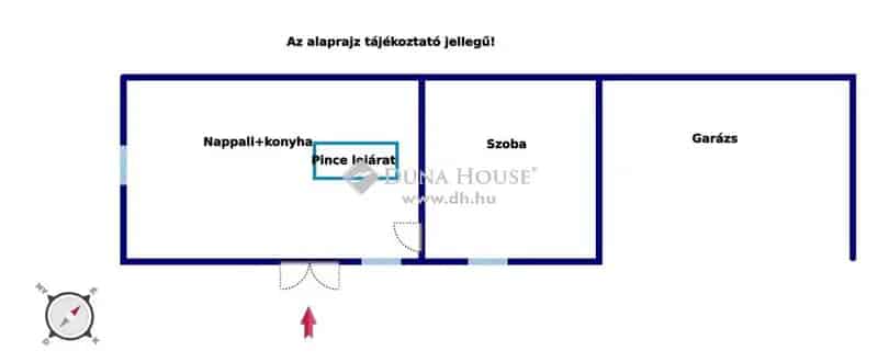 708 m2-es telek 40 m2-es felújított házzal Martonvásáron
