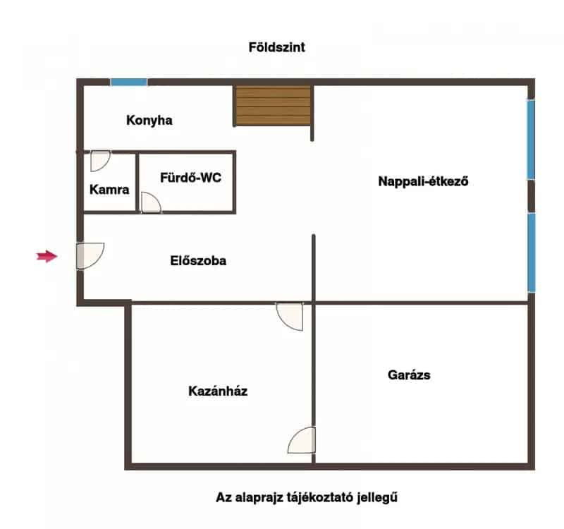 121 m2-es családi ház Pécs-Deindolban 2400 m2-es telken