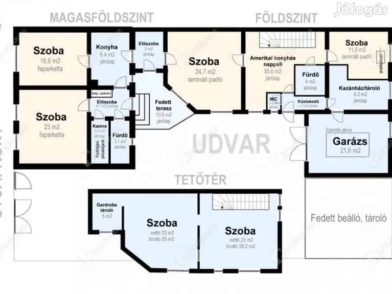 Irodának is alkalmas családi ház garázzsal Miskolcon