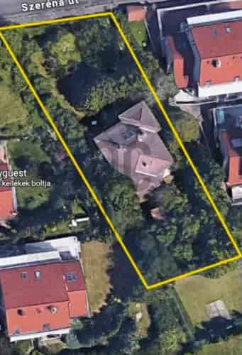 Budapest II ker Szemlőhegy felujitando csalad ház elado 879m2 telek