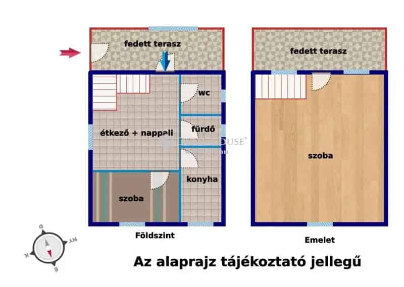 Tóalmási téglaépítésű családi ház eladó