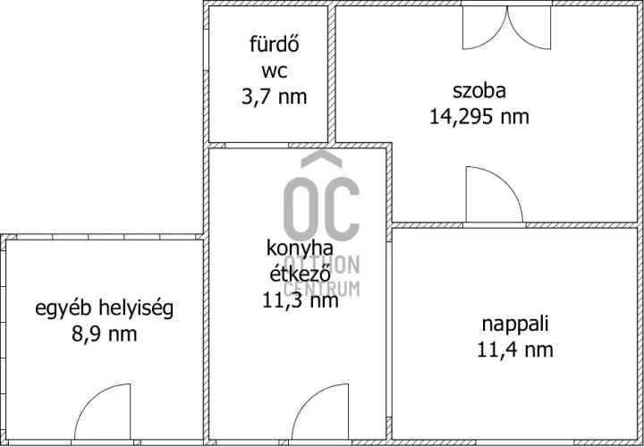 Ceglédi eladó házrész, H491274