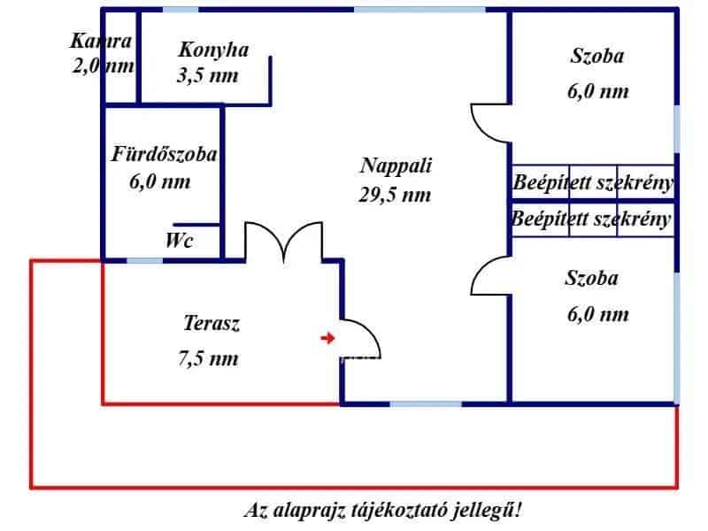 Tiszaörs Fürdőn eladó üdülőház 53 nm 2 fél szoba