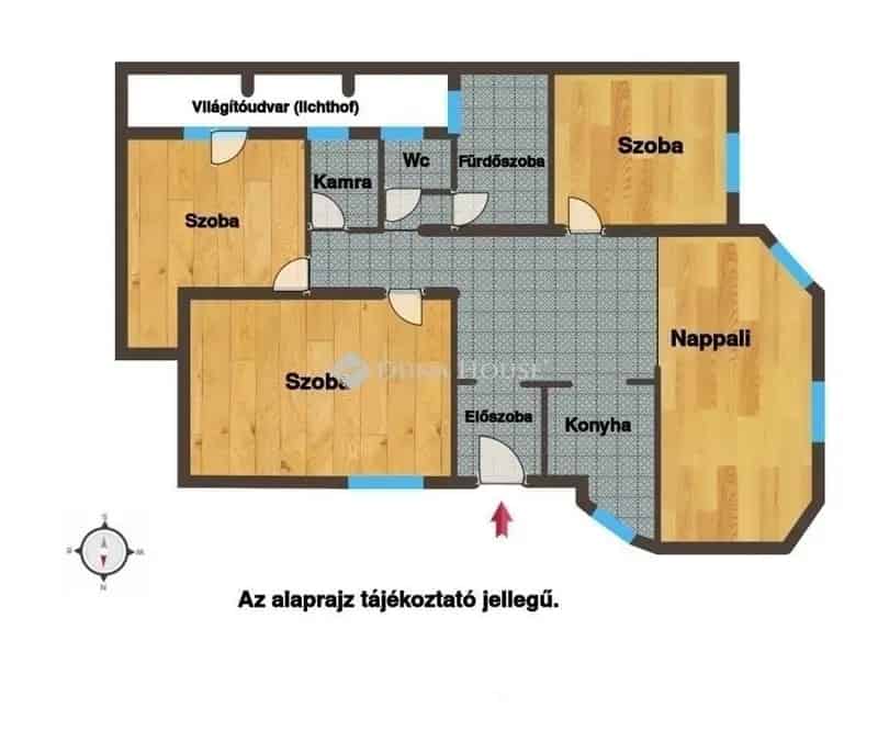 Budapest XV Kerulet Rakospalota 84m2-es Foldszinti Lakas Zart Kerttel