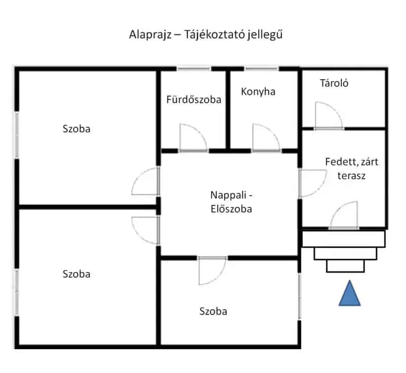 Rákóczifalva 3 szobás családi ház eladó