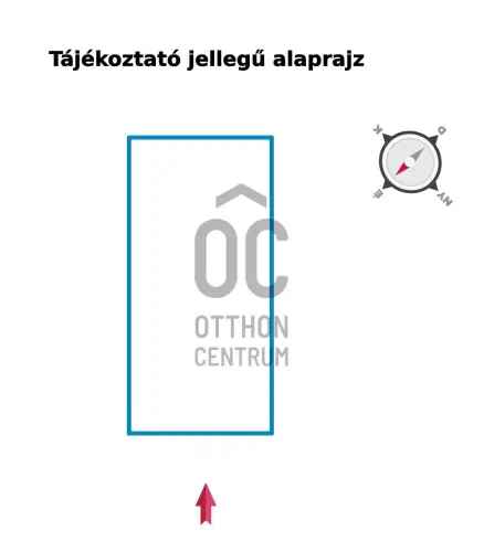 Építési telek eladó Örkényen 1274 nm zöld környezetben