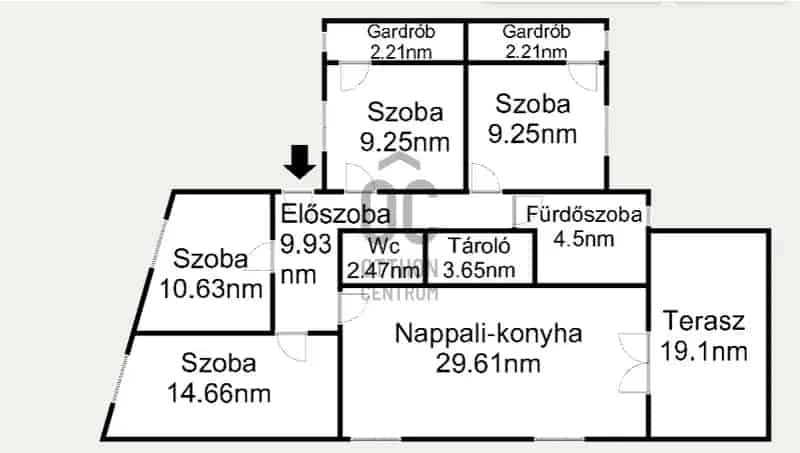 Pomázon eladó új építésű ikerház 5 szobával és terasszal