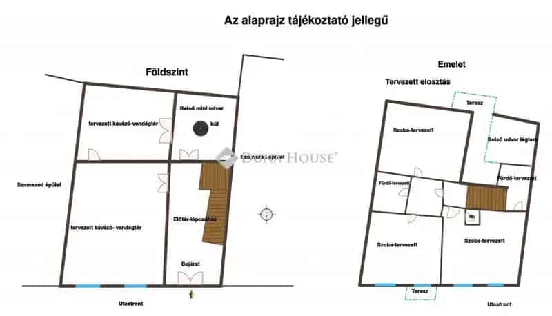 Keszthelyi Belvárosi Polgári Ház Eladó - Apartmanok és Kávézó