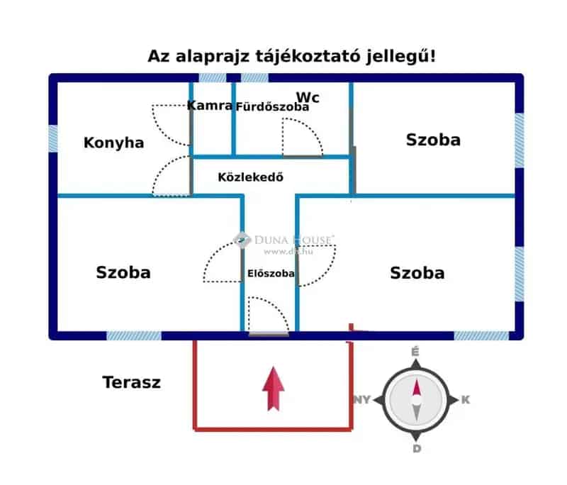 91 nm-es családi ház eladó Szorgalmatosban