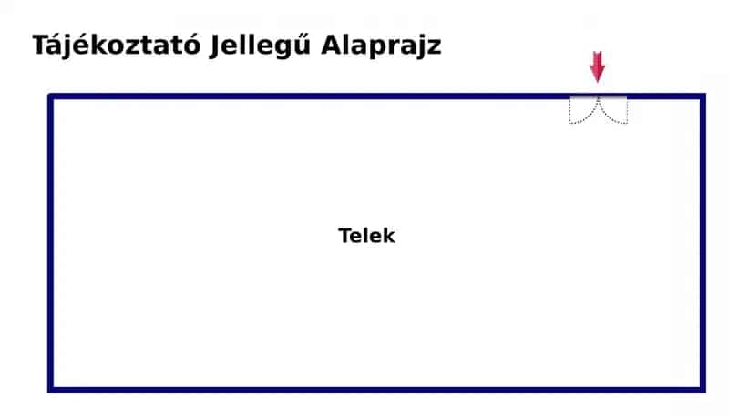 Építési Telek Örkényen 12 Lakás Építésére