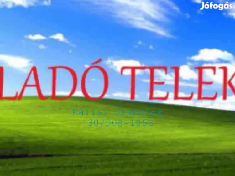 Leveleki tó közeli telek eladó 838 nm