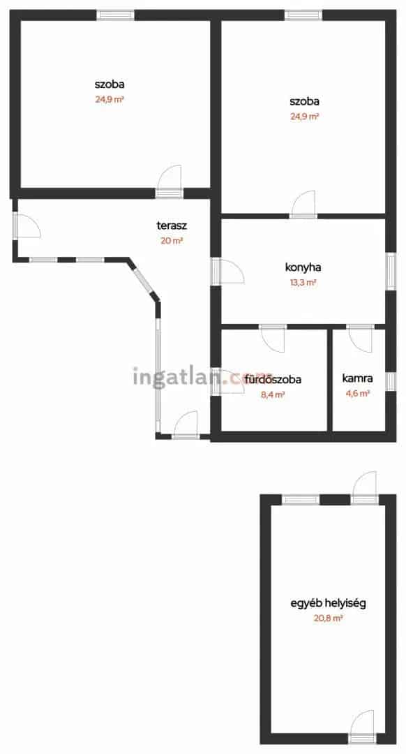 Mezőkovácsháza Családi ház üzlethelyiséggel eladó